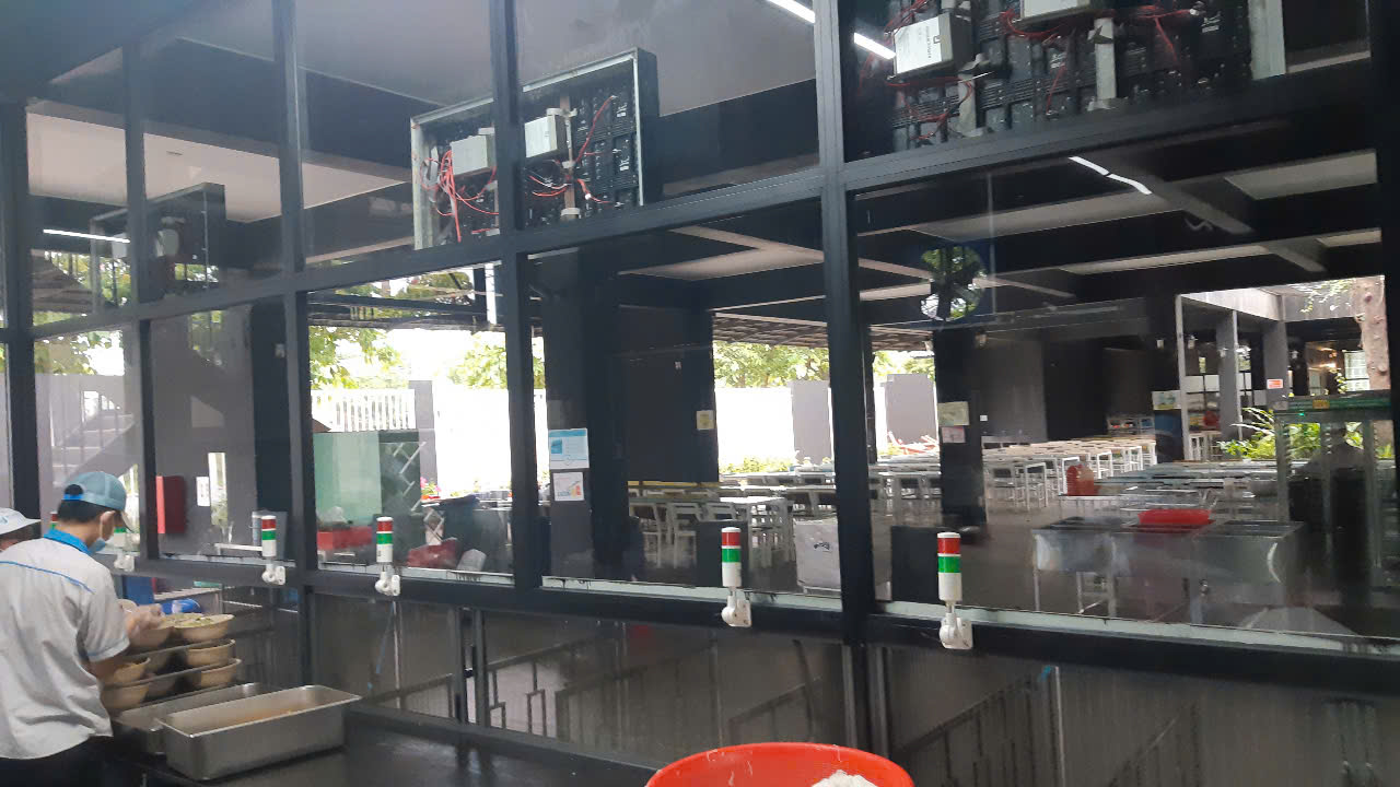 Lắp đặt kiểm soát suất ăn công nghiệp Lắp đặt kiểm soát suất ăn công nghiệp